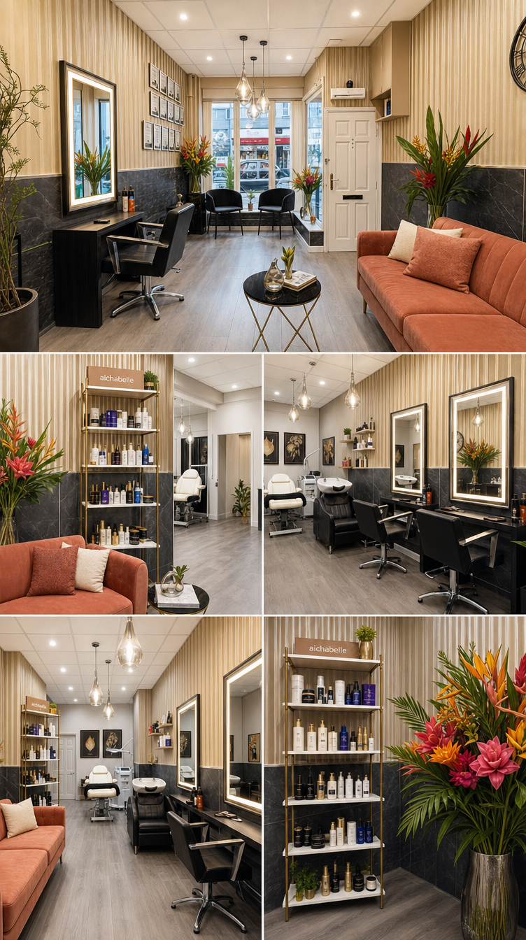 The aichabelle boutique interior.