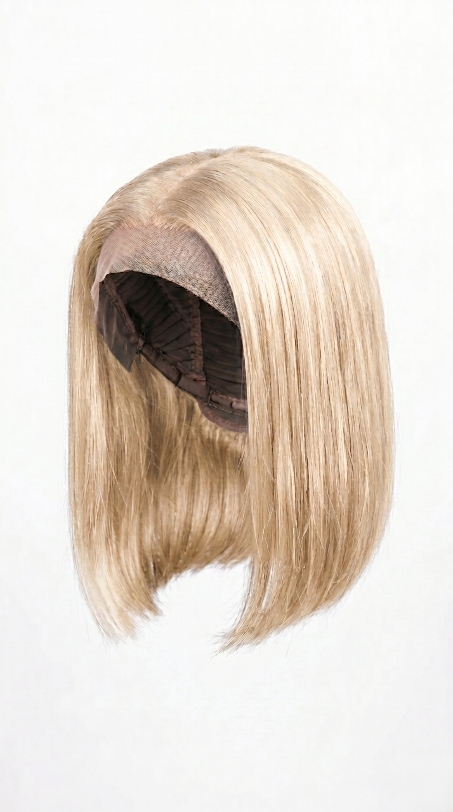 Aichabelle Silky Smooth Shoulder Length Wig — barbie blonde shade