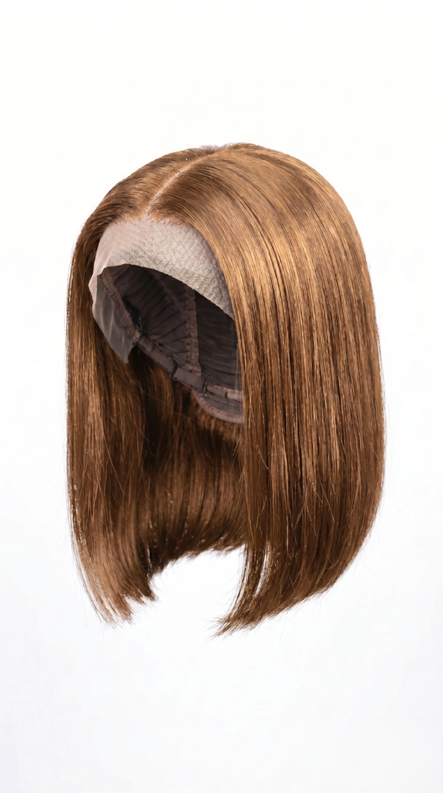 Aichabelle Silky Smooth Shoulder Length Wig — dark blonde shade