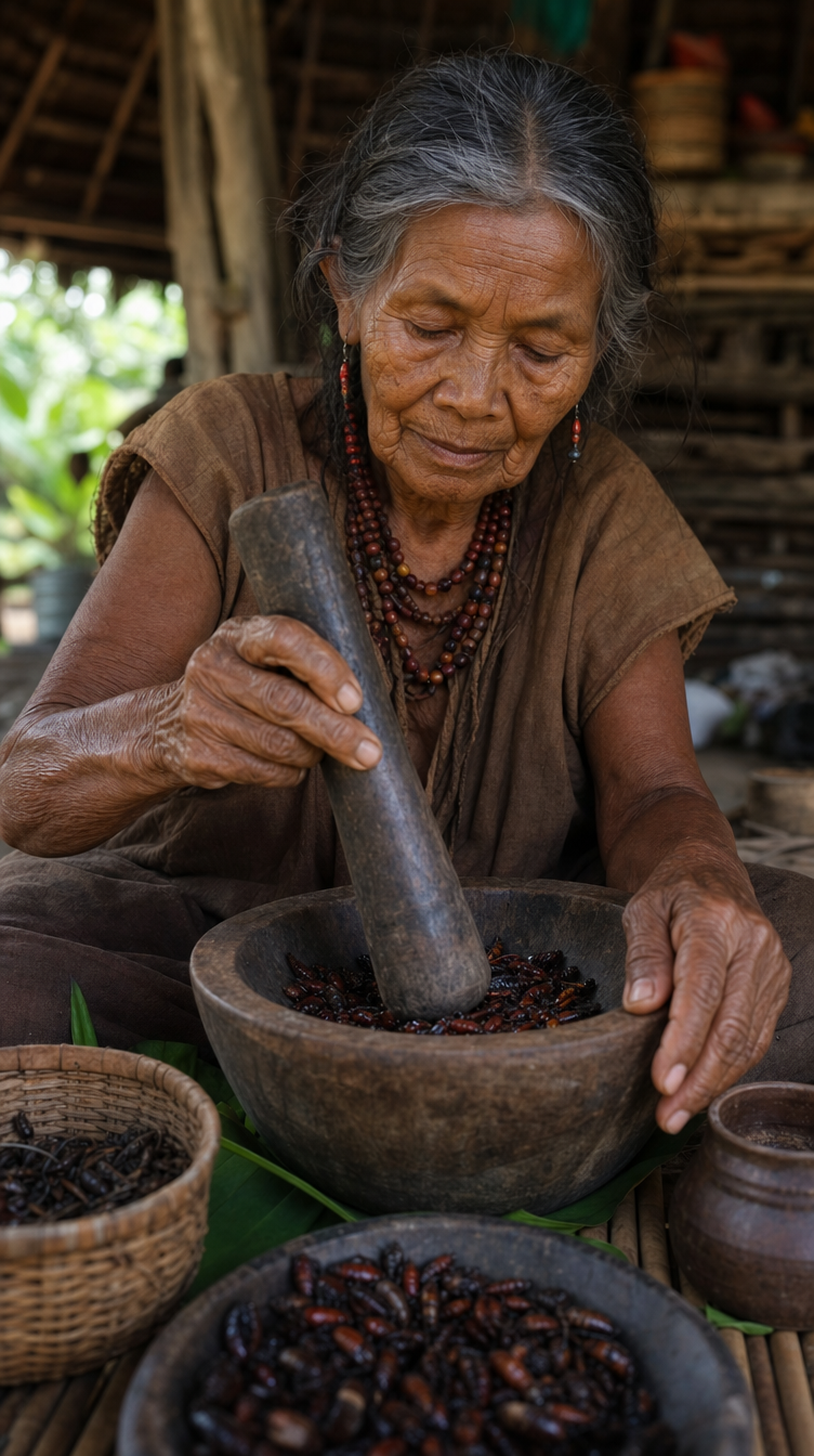 A documentary portrait from one of aichabelle's named botanical partnerships.